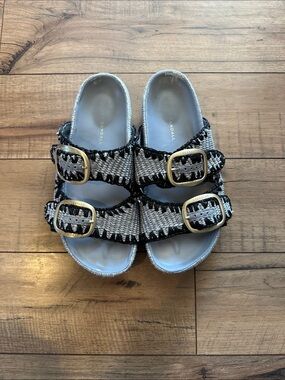 Loeffler Randall Raffia Sandals
